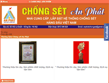 Tablet Screenshot of chongsetanphat.com